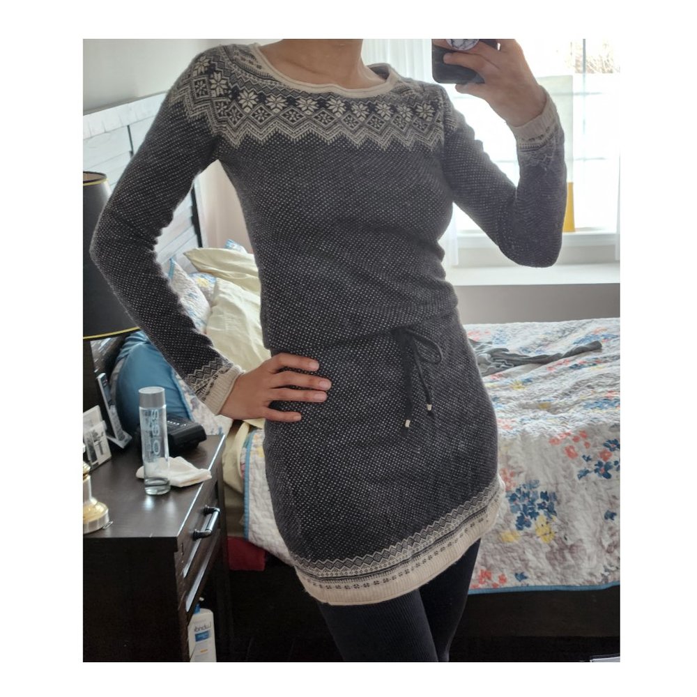 unique h&m knit tunic